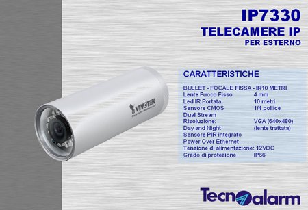 Tecnoalarm - Telecamere IP